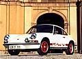 Der Carrera RS 2.7 (Modelljahr 1973) wird mit 210 PS zum schnellsten Strassenauto Deutschlands. Charakteristisches Merkmal: der Entenbürzel am Heck.